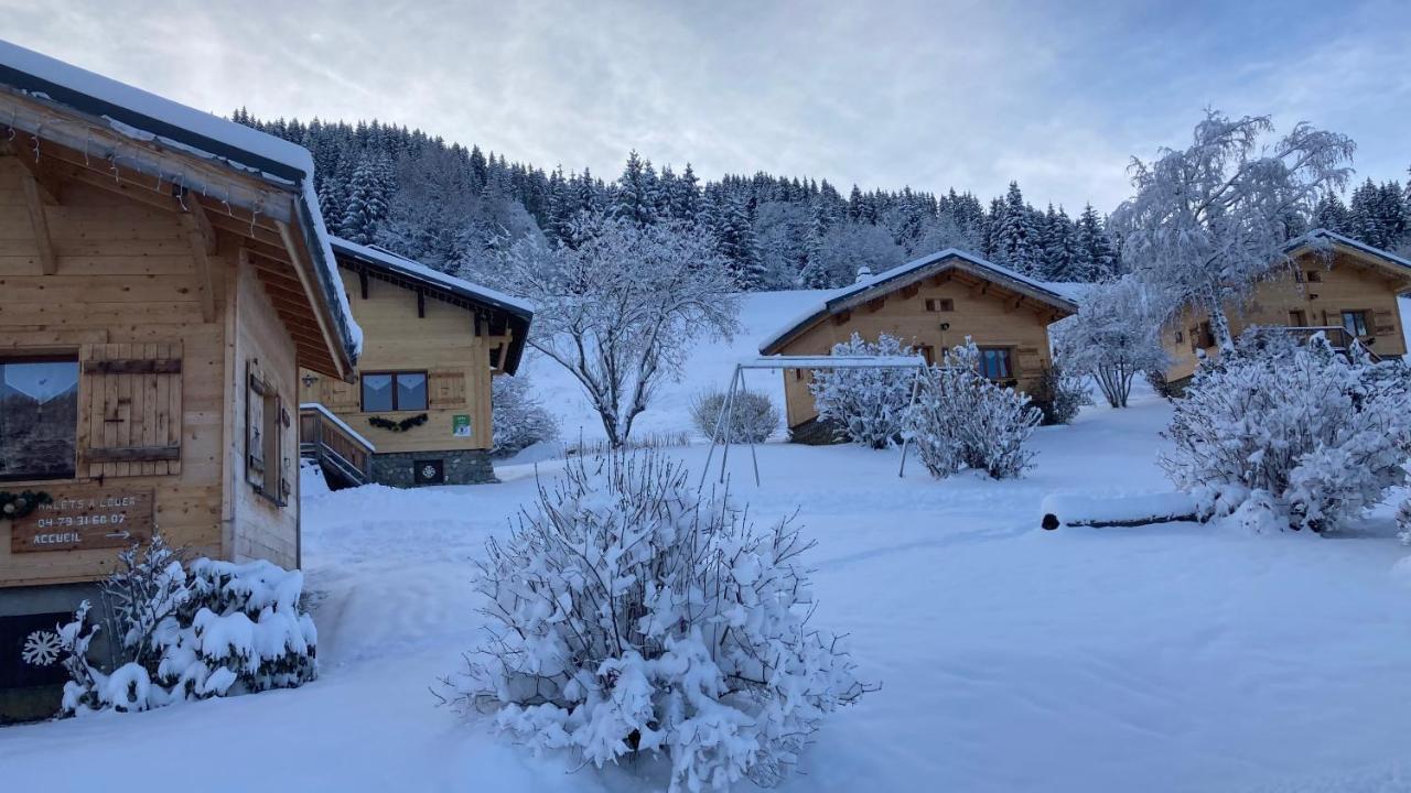 Chalets Savoie Les Chalets D'Heidi ノートル・ダム・ド・ベルコンブ エクステリア 写真