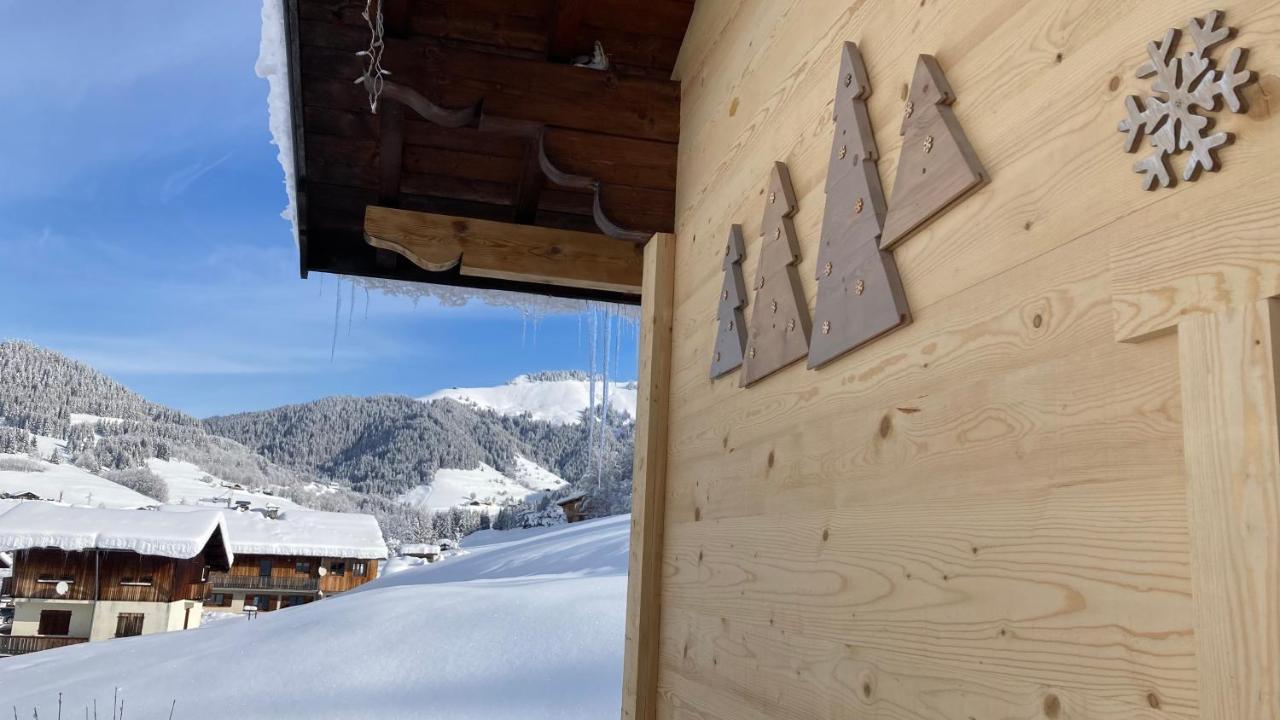 Chalets Savoie Les Chalets D'Heidi ノートル・ダム・ド・ベルコンブ エクステリア 写真